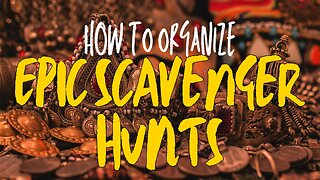 Treasure Hunt Mastery: Organizing Epic Scavenger Hunts!
