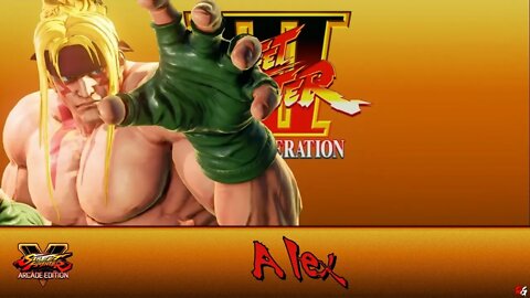 Street Fighter V Arcade Edition: Street Fighter 3 - Alex