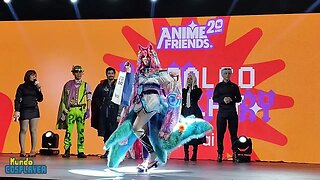 Premiação de Desfile Cosplay do Domingo no Anime Friends 2023