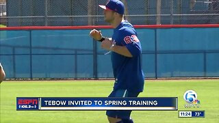 Tim Tebow invited to Mets Spring Training 1/9
