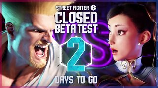 🕹🎮🥊Street Fighter 6『ストリートファイター6』#StreetFighter6 Closed Beta TestClosed Beta Test 2 DAYS TO GO! 🎉