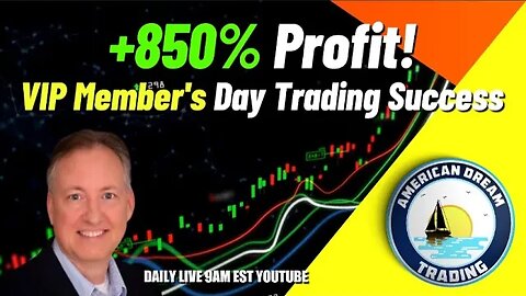 +850% Profit - VIP Member's Achieving Massive Day Trading Profits
