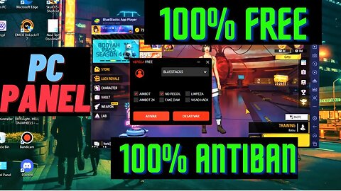 Ob39 Free Fire PC Panel - 100% free - 100% Antiban