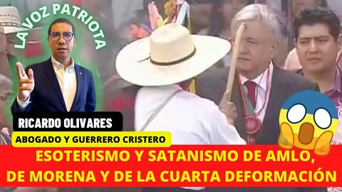 ESOTERISO Y SATANISMO DE AMLO DE MORENA Y DE LA CUARTA DEFORMACIÓN #4T #AMLO #MORENA