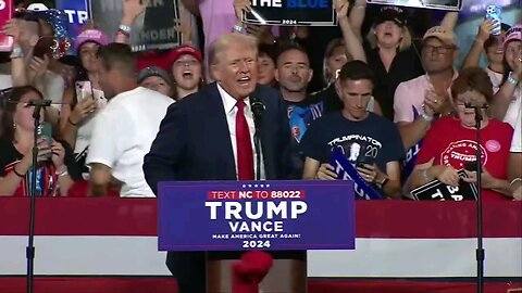 President Trump Rally in North Carolina