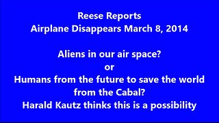 Reese Report Disappearing Airplane