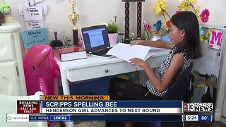 Henderson girl still competing in spelling bee