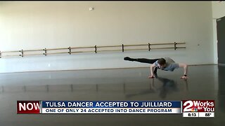 Tulsa dancer accepted into Juilliard