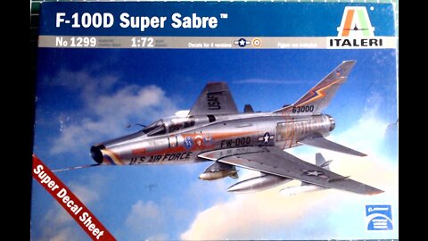 Episode:26 Kit Review Part Four Italeri 1/72 scale F-100D