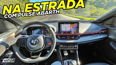 TEST DRIVE NOVO FIAT PULSE ABARTH 2023 MOSTRANDO PERFORMANCE E FUNCIONAMENTO DO SISTEMA DE SEGURANÇA