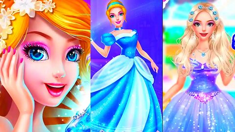 Cinderella princess dressup/makeup game/dressup game/girl games/new game 2023 @TLPLAYZYT