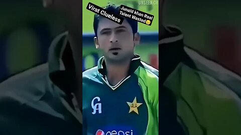 Virat Kohli clueless vs Junaid Khan #cricketshorts