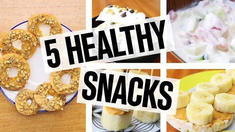 5 Healthy Snack Ideas, Low Calorie Snacks