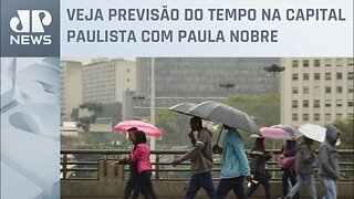 Chuva diminui em São Paulo nesta quarta-feira (19)