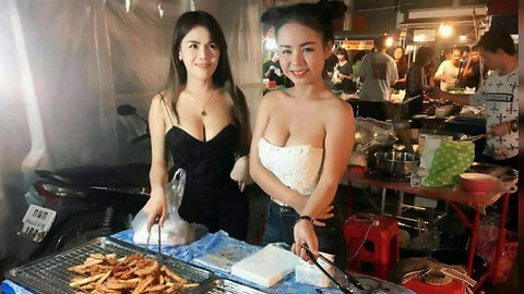 Street food| thailand hot girl