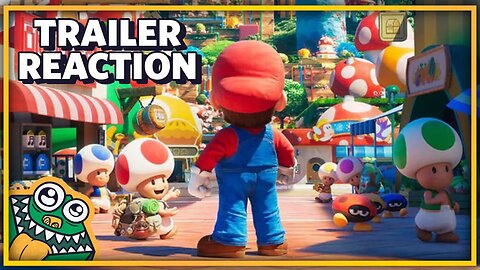 Super Mario Bros. Movie Trailer - Live Reaction!