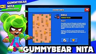 GUMMYBEAR NITA LEVEL 9 | BRAWL STARS | KING DAVID