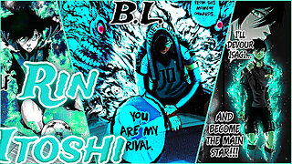 Rin Itoshi 🔥⚽️ | Blue Lock Edit #Anime #AMV #badass