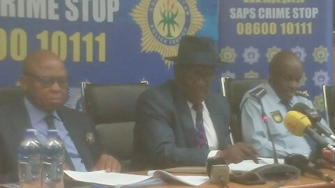 SOUTH AFRICA - Durban - Bheki Cele at Durban SAPS headquarters (Videos) (vQK)