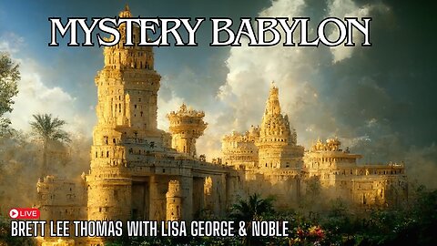 Mystery Babylon XXiv - Brett Lee Thomas with Lisa and Noble George