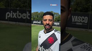 Novo Reforço do Vasco, Paulinho Paula falando com a torcida após ser anunciado