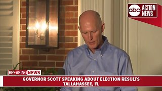 Governor Scott says thousands of election ballots haven't been counted, over 48-hours after polls closed