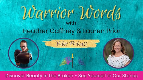 VIDEO 32. Surviving Death While Giving Birth to Life | Healing and Redemption With Lauren Prior