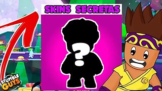 AS SKINS SECRETAS DO STUMBLE GUYS #stumbleguys