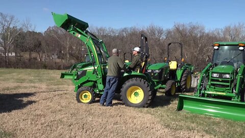 TRACTOR SHOPPING with GCI TURF! Choosing The Right Size Compact Tractor & Options!