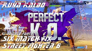 Kuya Kalbo Six Match Fix with Chun Li on Street Fighter 6 as Puyat 12-30-2023.
