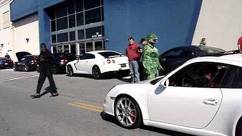 godzilla stops a gt3