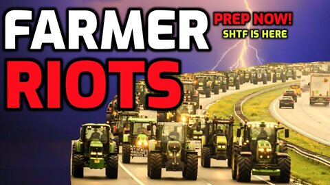 You MUST SEE... THE FARMERS ARE FIGHTING BACK & SHUTTING IT DOWN! PREP NOW for SHTF!