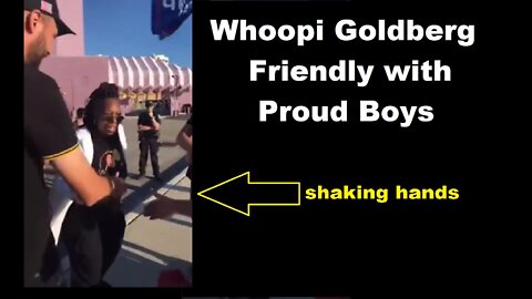Whoopi Pals Around with Proud Boys
