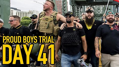 Proud Boys Trial Day 41: Eddie Block and Service Dog Donnie