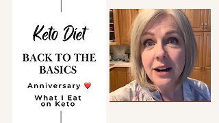 Anniversary / January 29 Basics of Keto / What I Eat On Keto Diet