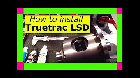 How to install a Detroit Truetrac limited slip differential carrier. ADVANCED INSTRUCTIONS!