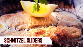 Food and Football Fever GERMANY "Schnitzel Sliders" with Chef Jonathan Collins