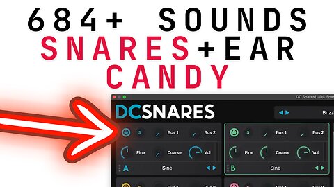 DC Snares + Sound Fx & Ear Candy FIRST LOOK | Plugin Boutique VST3, AU, AAX, Standalone