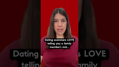 Be a Scam Tracker: The #1 Excuse Dating Scammers Use🤔 #shorts #online #onlinedating