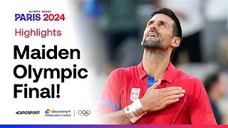 Novak Djokovic & Carlos Alcaraz to clash in blockbuster Olympic gold medal match / Paris2024