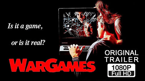 🍿 WarGames - (1983) ORIGINAL TRAILER - 1080p 🍿