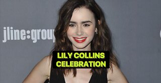 Slideshow Celebration for Lily Collin’s, 2024.