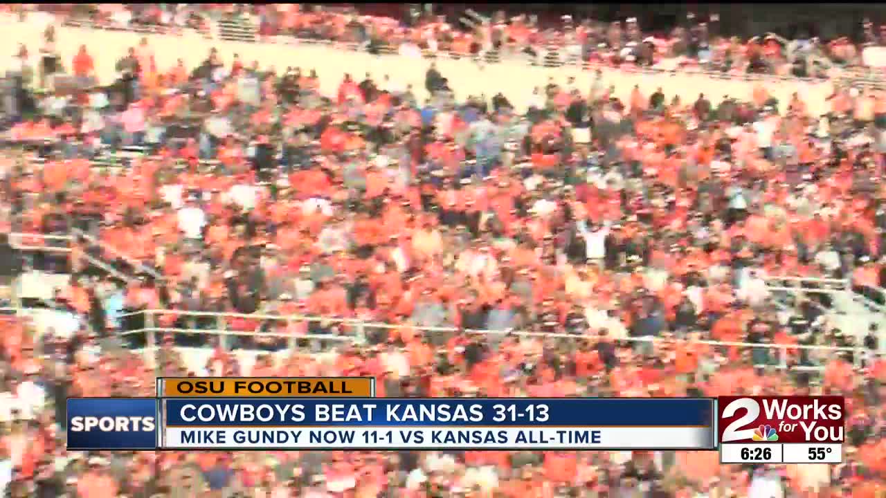 OSU Beats Kansas 31-13