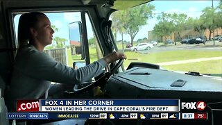 In Her Corner: Firefighter leading the 'drive' in Cape Coral