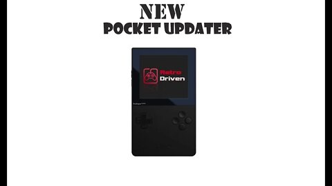 New Pocket Updater from Retro Driven W/ New Core and Core Updates
