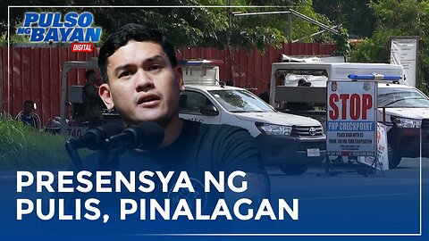 Mayor Baste, pinalagan ang labis na presensya ng mga pulis sa labas ng KOJC compound sa Davao City