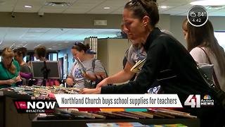 North Heartland Community Church buys school supplies for teachers