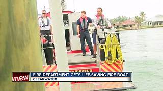 Fire Department gets life-saving fire boat