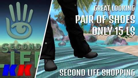 Great Looking Men's Shoes For Only 15 L$ - Second Life (Metaverse / PlayToEarn)