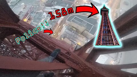 CLIMBING BLACKPOOL TOWER!